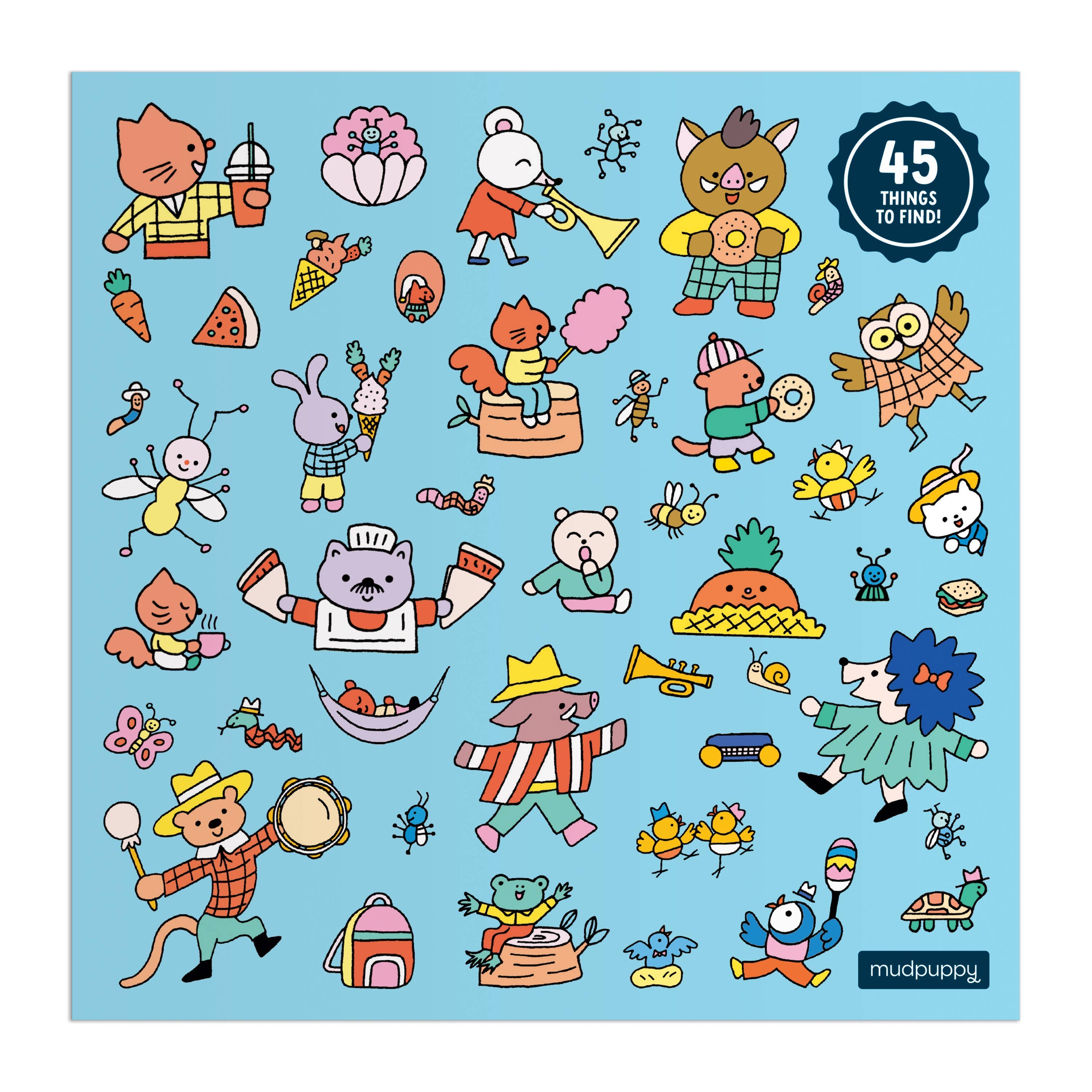 Chronicle Books - Wholesale Puzzle - Kids - Music Festival 500 Piece Search and Find Family Puzzle3