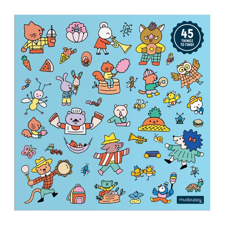 Chronicle Books - Wholesale Puzzle - Kids - Music Festival 500 Piece Search and Find Family Puzzle3