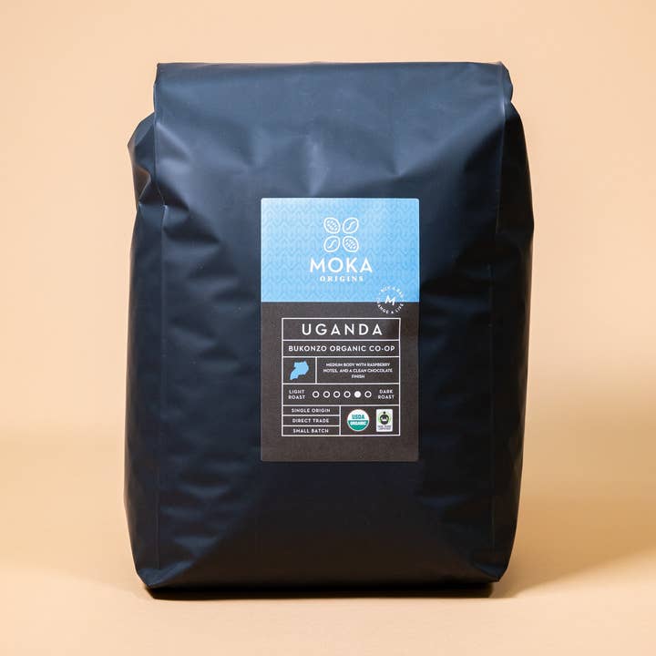 Moka Origins – Engroshandel Kaffebønner – Uganda Bukonzo Kaffe 5lb0