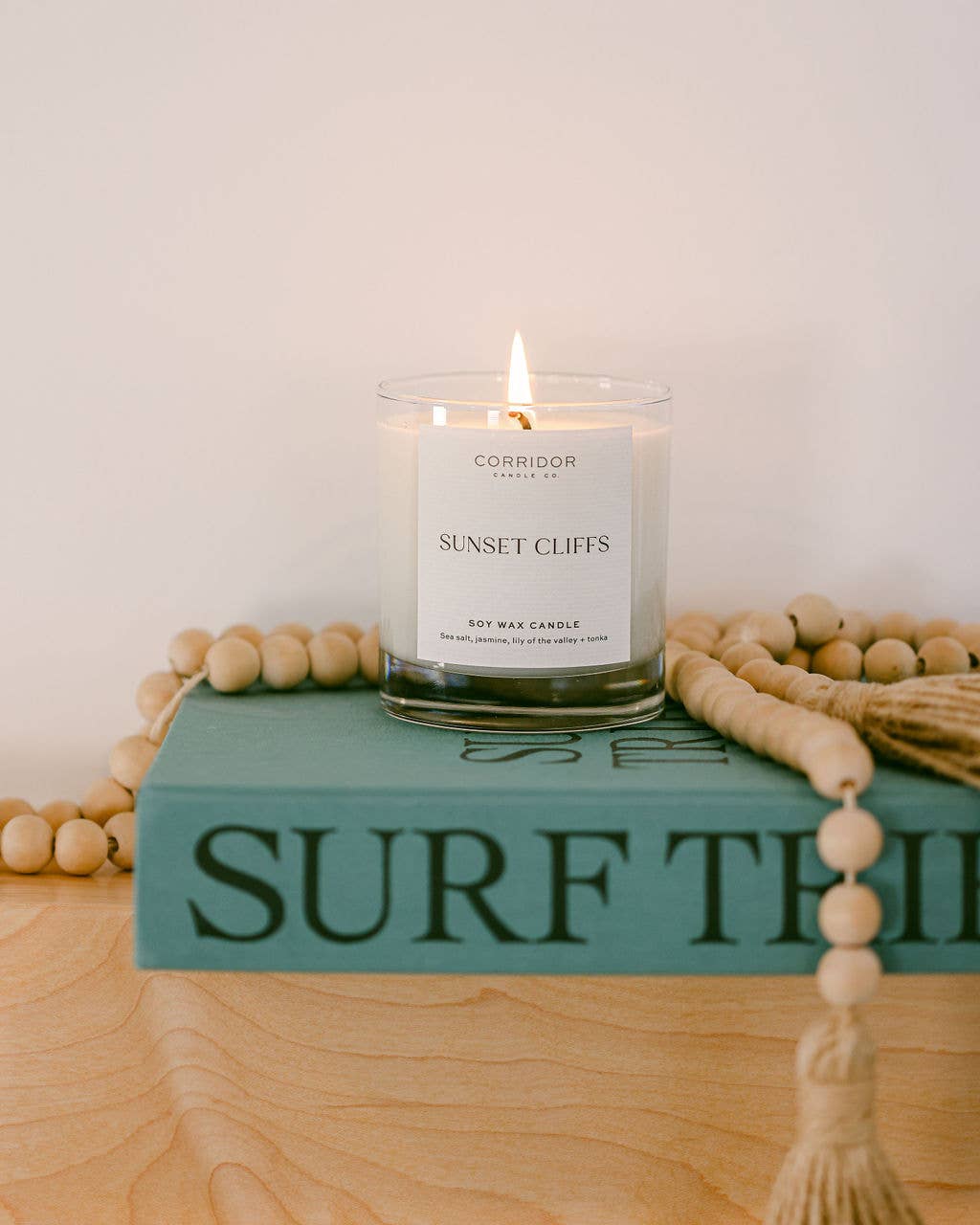 Corridor Candle Co. - Wholesale Jar/Filled Candle - Sunset Cliffs Soy Candle2
