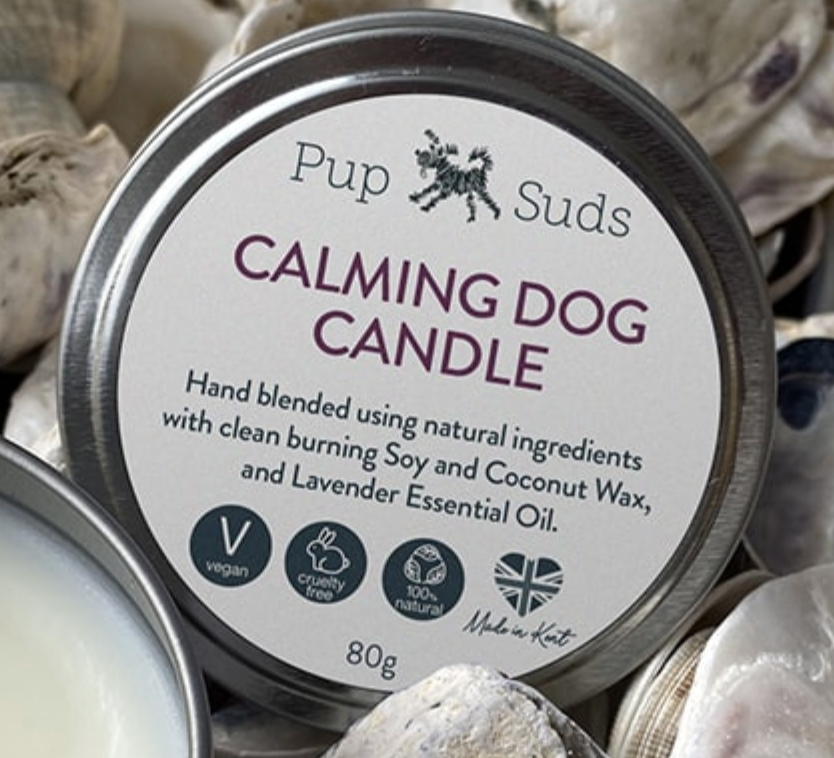 Pup Suds – wholesale Travel candles – The Groomers Calming Candle1