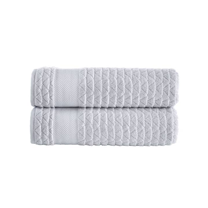 Brooks Brothers – wholesale Towel set – Brooks Brothers Herringbone 2 pcs Bath Sheets