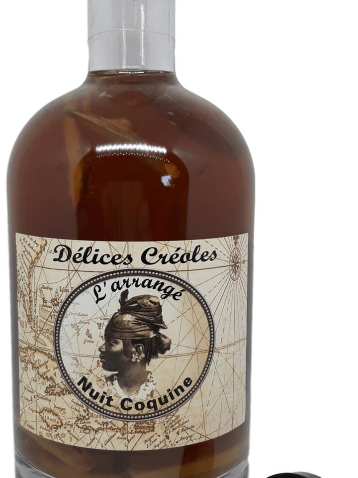 RHUM ARRANGE NUIT COQUINE 70 CL pour la vente par LES RHUMS GUIOSE
