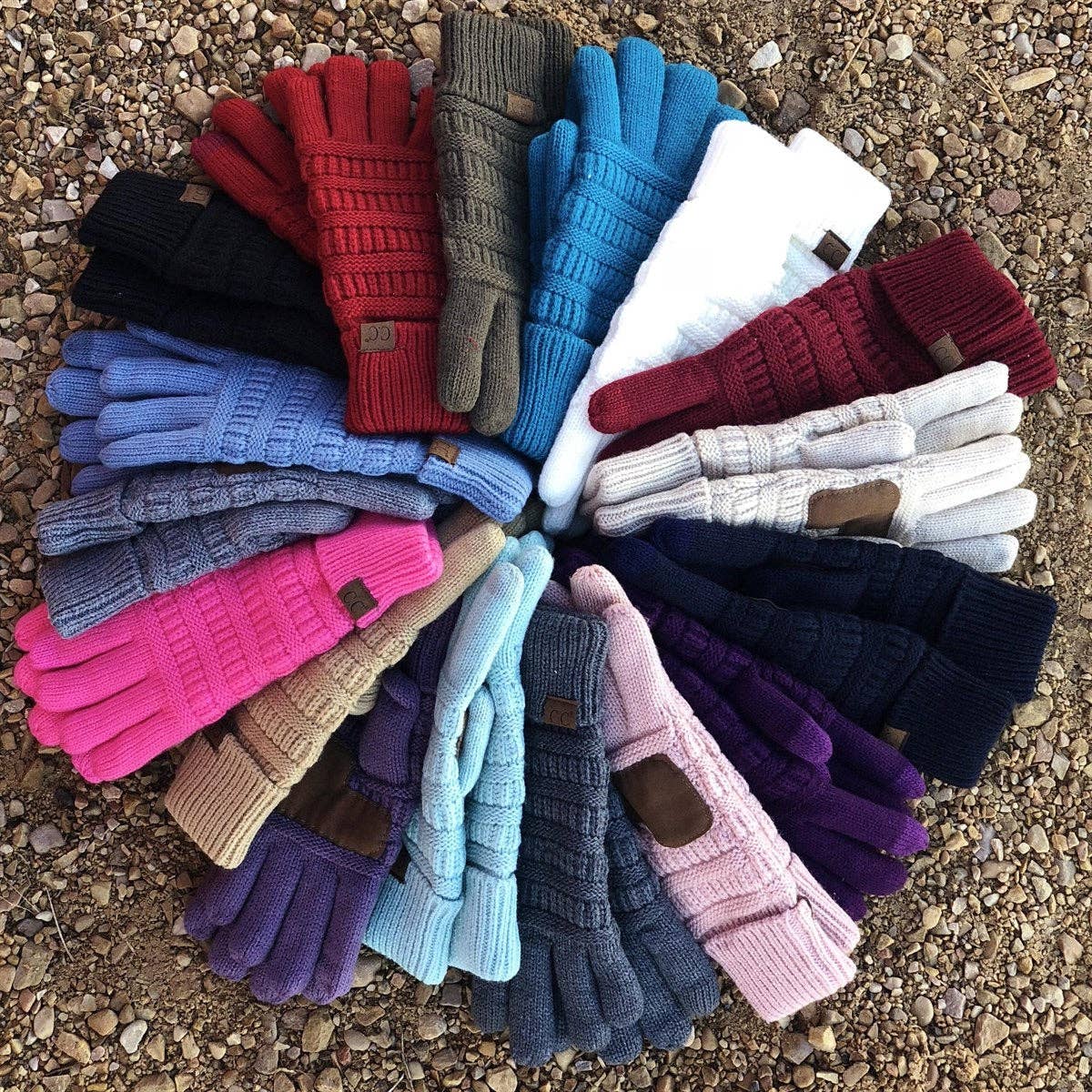 Truly Contagious - Wholesale Gloves - Women's - CC Fleece Lined Touchscreen Gloves ( G-25 )17