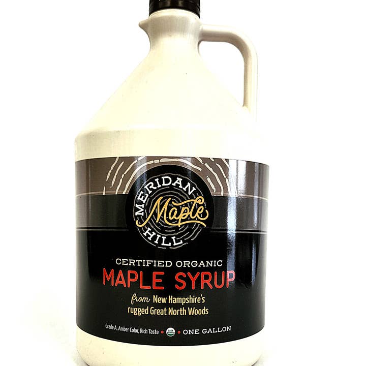 Meridan Hill Maple Farm - Wholesale Maple Syrup - Pure Organic NH Maple Syrup in Plastic Jug