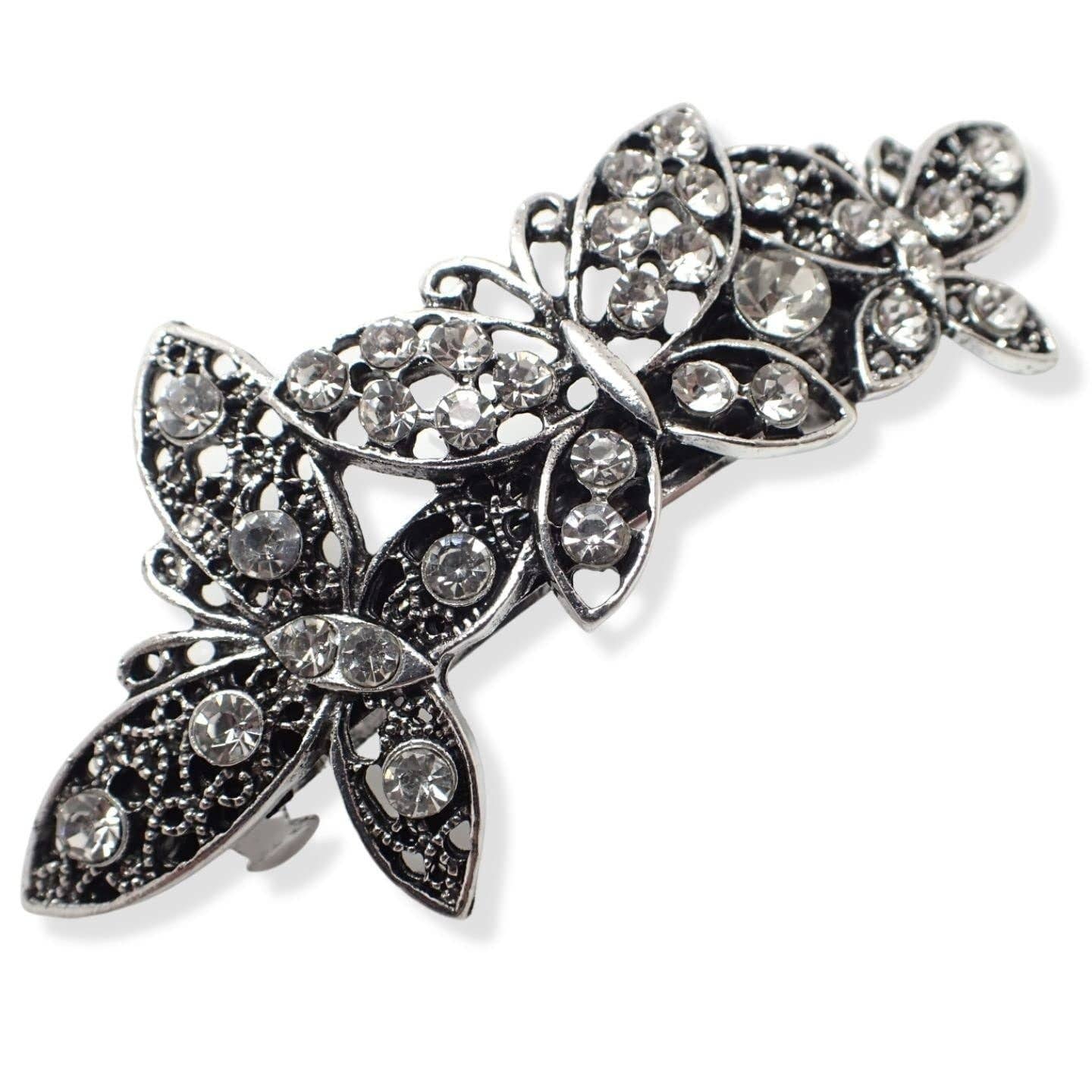 Topkids Accessories – wholesale Hair clip – Women’s – Vintage Clip Hair Accessories for Women, Diamante Hair Clips for Women Bridal Hair Accessories Hair Jewellery Hair Clips Women Silver Hair Clips Hair Grips0