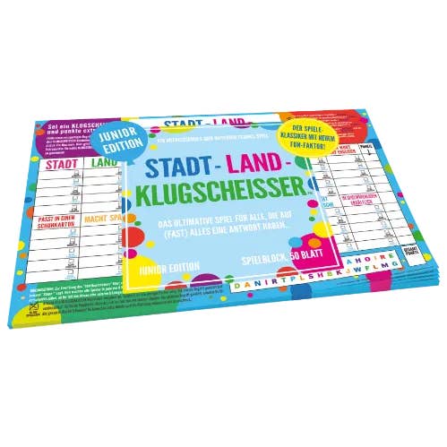 Bloque de juego - Ciudad - País - Sabelotodo - Junior para venta al por mayor de Kylskåpspoesi
