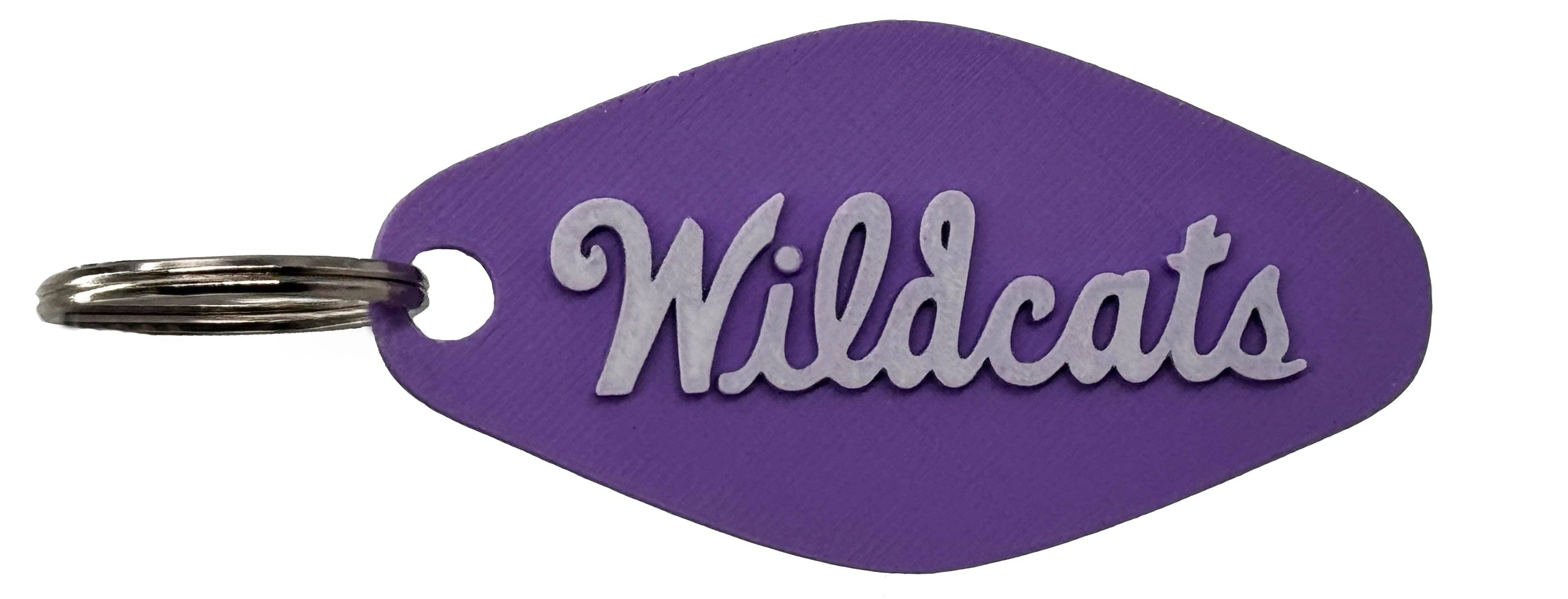 MHK Made – wholesale Keychain – Unisex – Kansas State University Wildscats Keychain1