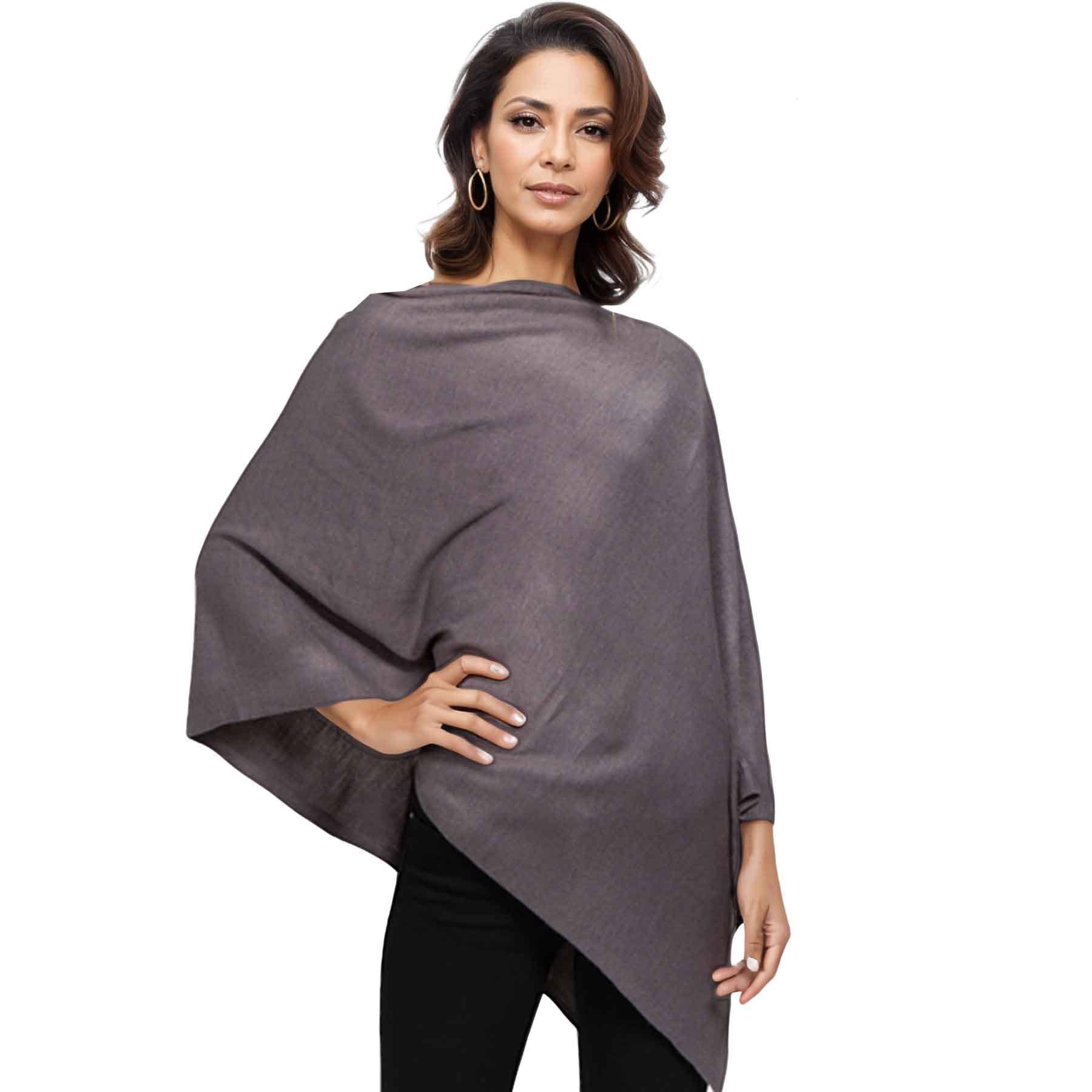 The Magic Scarf Company - Vendita all'ingrosso Poncho - Donna - Poncho effetto cashmere31