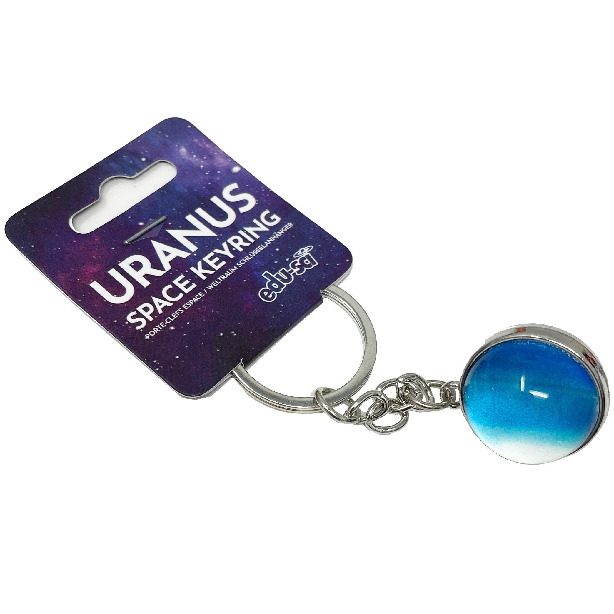 Edu-Sci – Großhandel Schlüsselanhänger – Unisex – Edu-Sci Weltraum-Schlüsselanhänger Uranus2