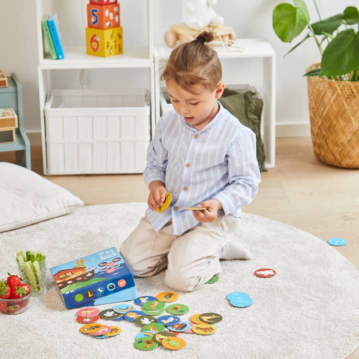 Barbo Toys - Wholesale Brain Game - Kids - Noah's Ark Memo Game - INT3