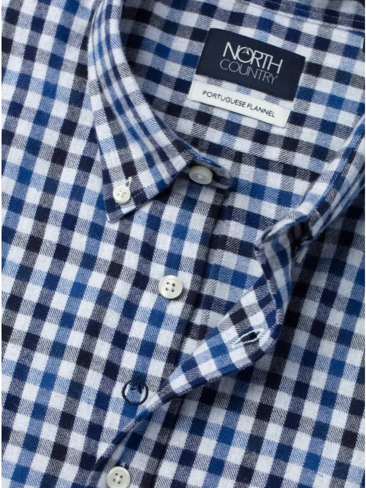 North Country - Wholesale Button Down Shirt - Men's - Collin Authentic Portuguese Flannel Shirt