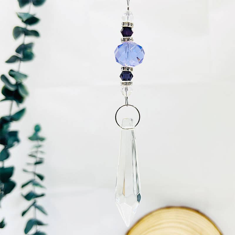 GemMeet - Wholesale Suncatcher - Amethyst Tree Of Life Sun Catcher Wind Chime 10