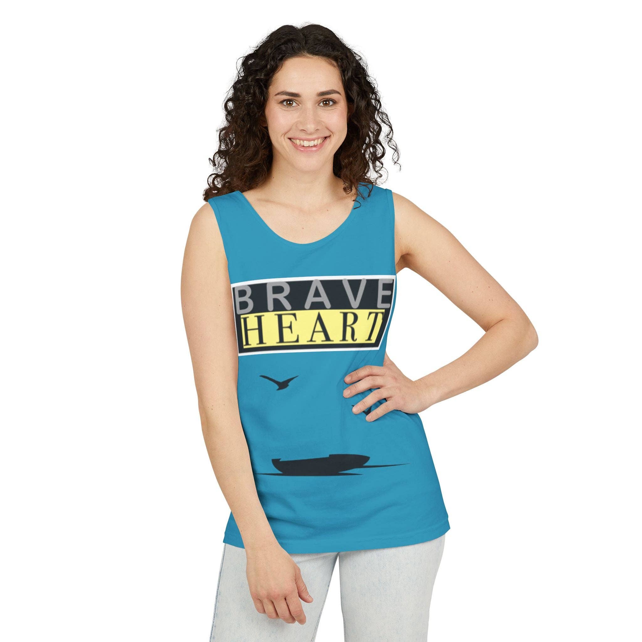 RC'nSONS - Wholesale Tank Top - Men's - Brave Heart Tank Top | Unisex Garment-Dyed Tee9
