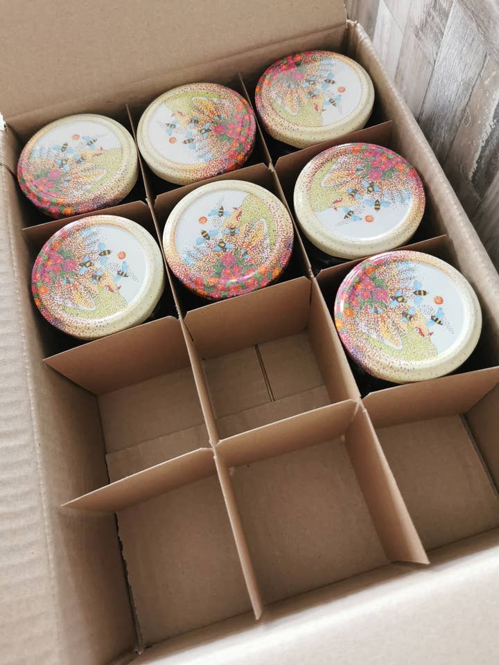 Confid'Ange set of 12 jars for wholesale by CONFID'ANGE