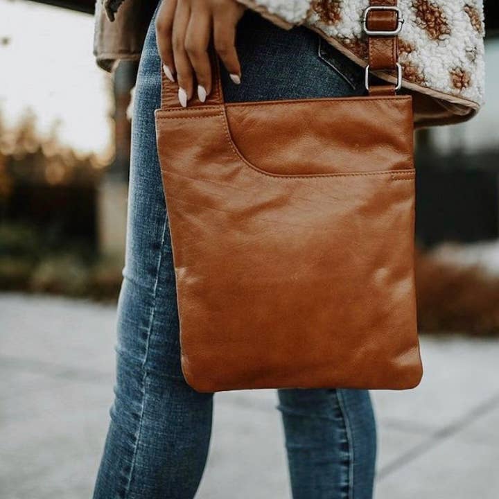 Athena Handcrafted Leather Crossbody Bags for wholesale by Latico Leathers