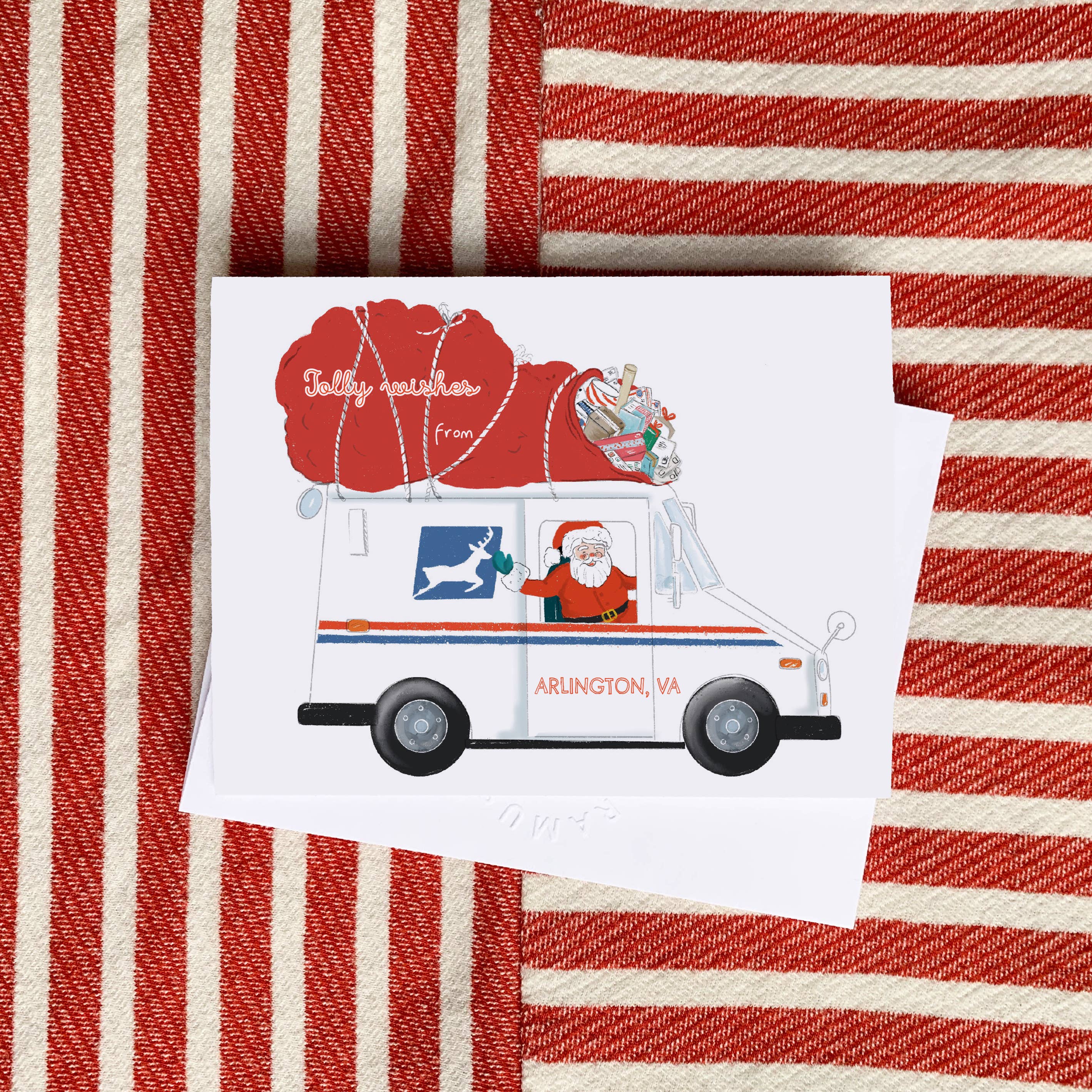 Ramus & Co. - Wholesale Season's Greetings Card - Semi-custom Holiday Card 🎄12