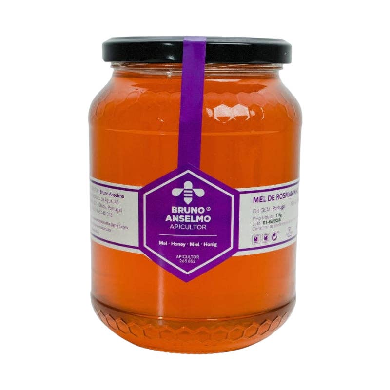 Geocakes - Wholesale Honing - Rozemarijnhoning (1 kg) - Bruno Anselmo Imker0
