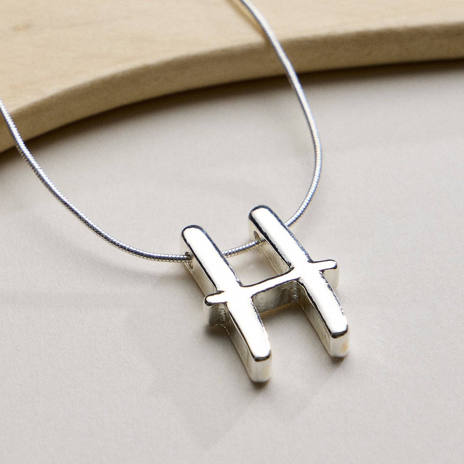 Frem - Wholesale Pendant/Charm Necklace - A Set of 16 Letters Gold Dipped Necklace – Gold & Silver Alphabet Charm Jewelry67