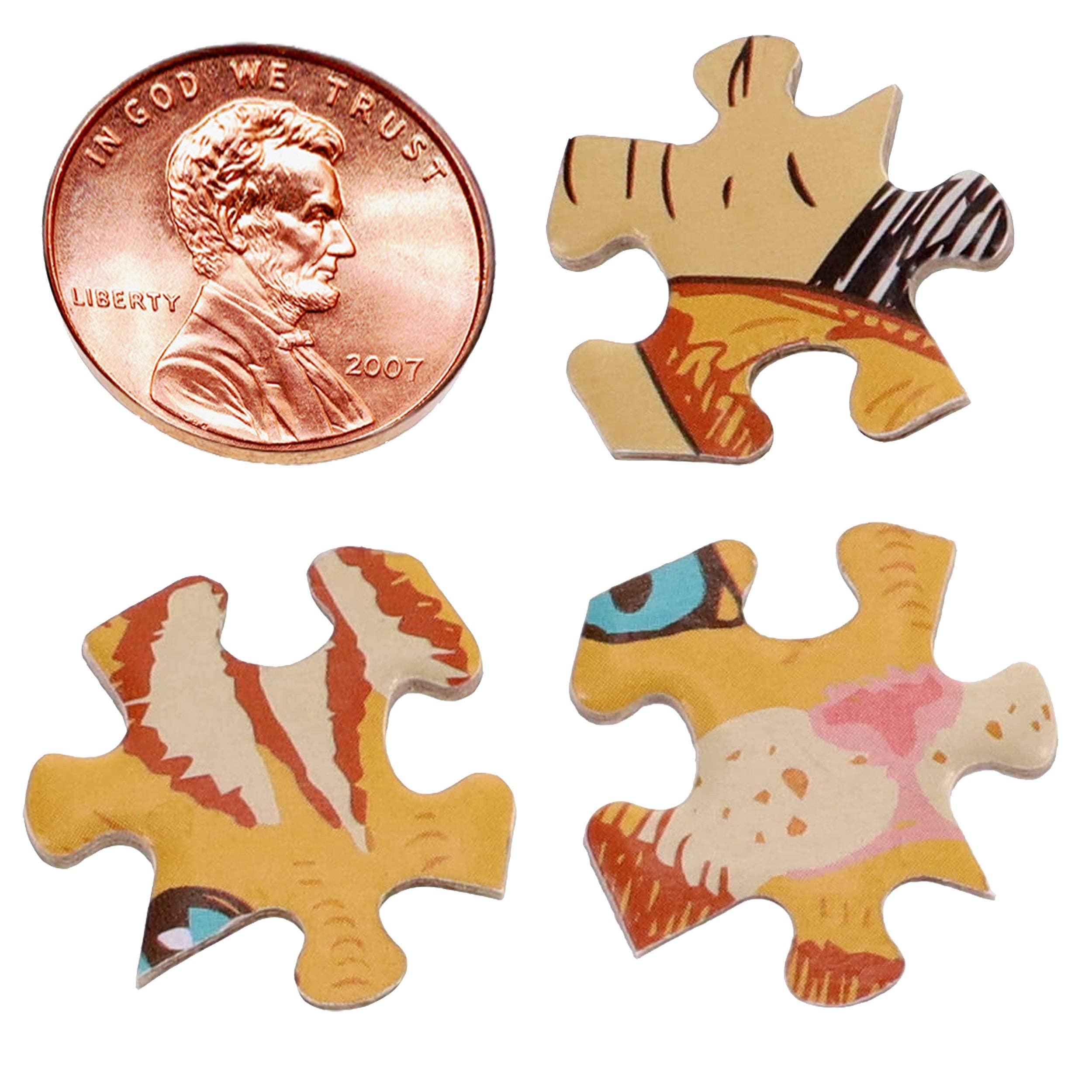 Wood Expressions - Wholesale Puzzle - Adult - Cats Jigsaw Puzzle - 500 pieces - Double Sided3