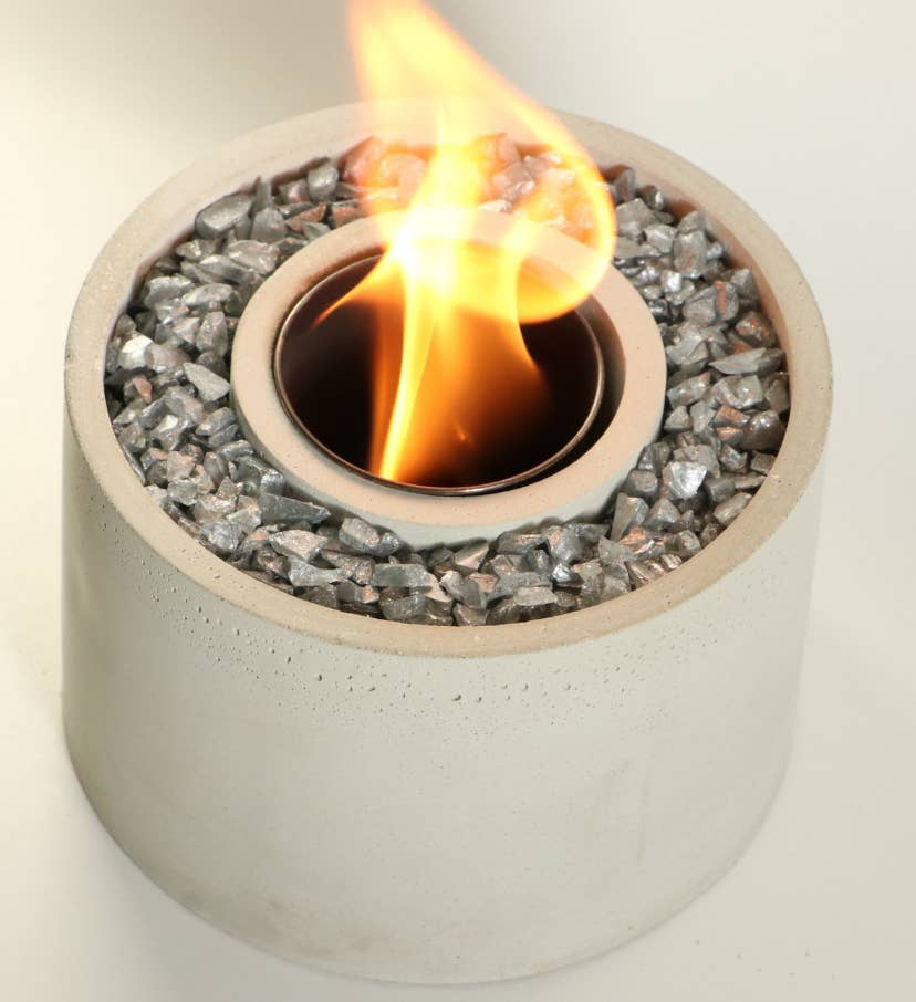 SugarByrd - Wholesale Fire Pit - Tabletop Concrete Fire Pit1