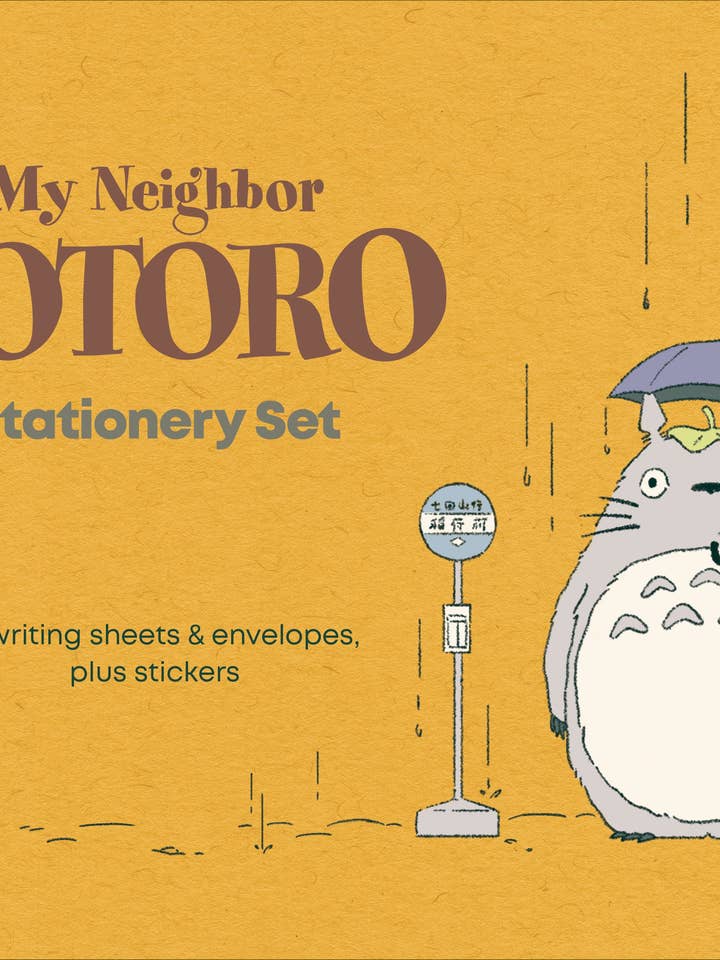 Studio Ghibli My Neighbor Totoro Stationery Set for wholesale by Chronicle Books