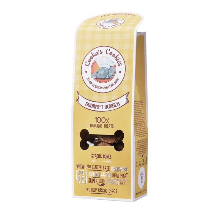 Cooka's Cookies - Wholesale Pet Treats - Dog - Gourmet Burger - Natural Dog treats