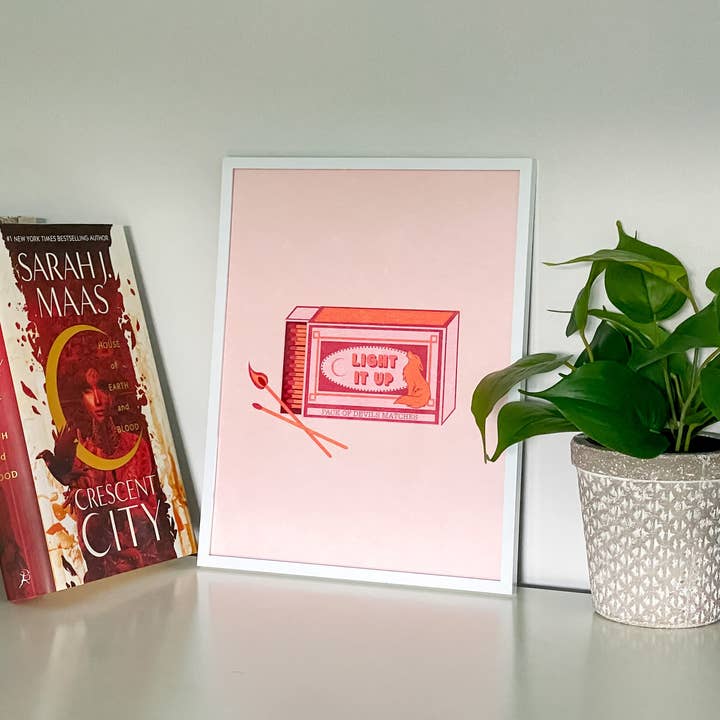 Tänd det konsttryck för wholesale av The Literary Loft