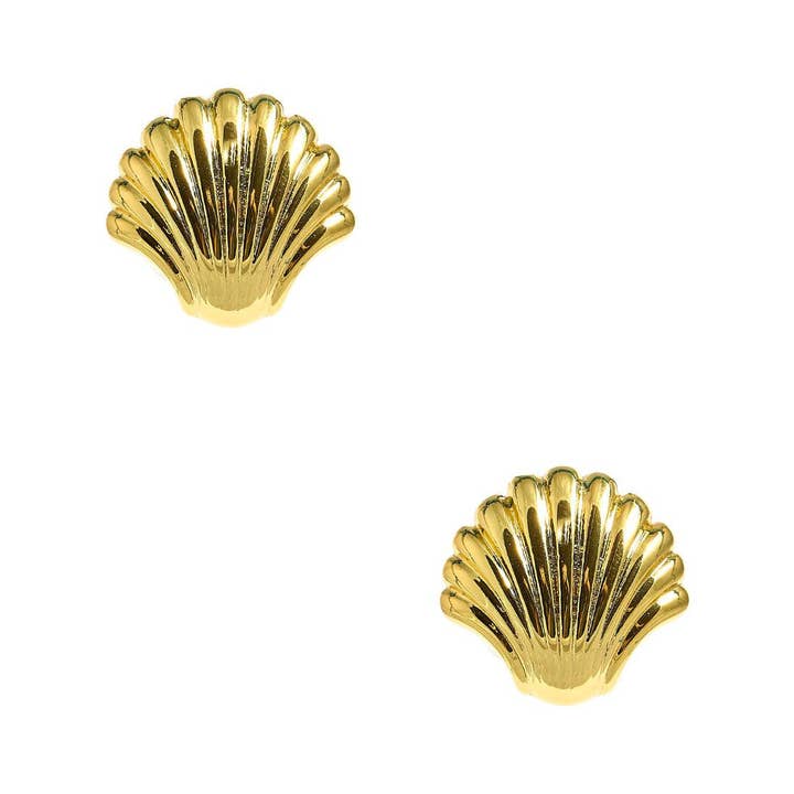 Lisi Lerch - Wholesale Stud/Post Earrings - The Meeghan - Meeghan Mullin x Lisi Lerch Collection - 18k Gold Plated - WS0