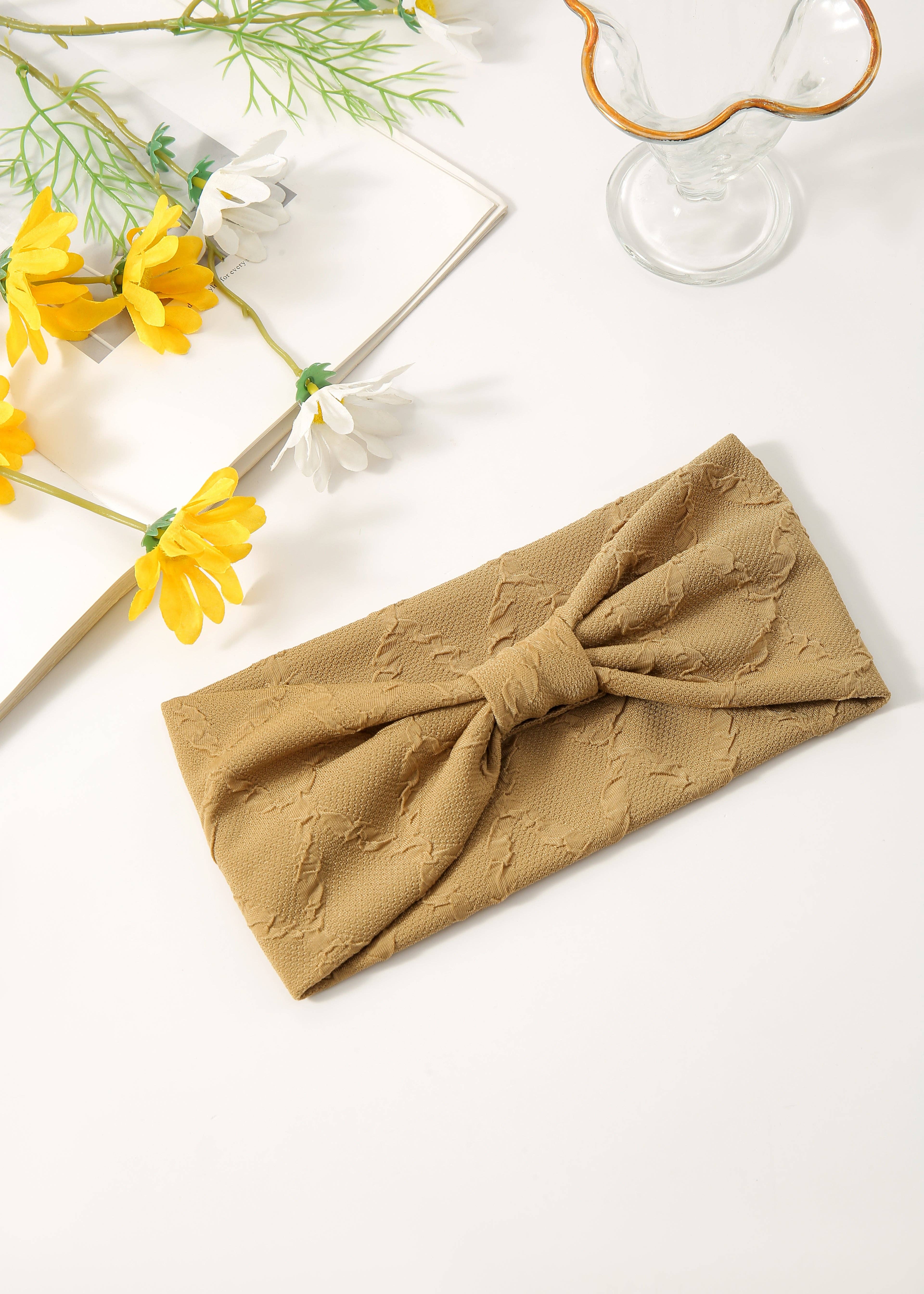 Emilie collection - Wholesale Fashion Headband - Women's - Khaki headband3