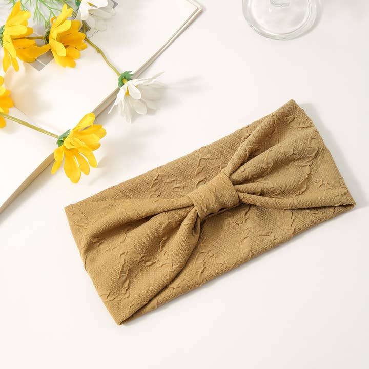 Emilie collection - Wholesale Fashion Headband - Women's - Khaki headband3