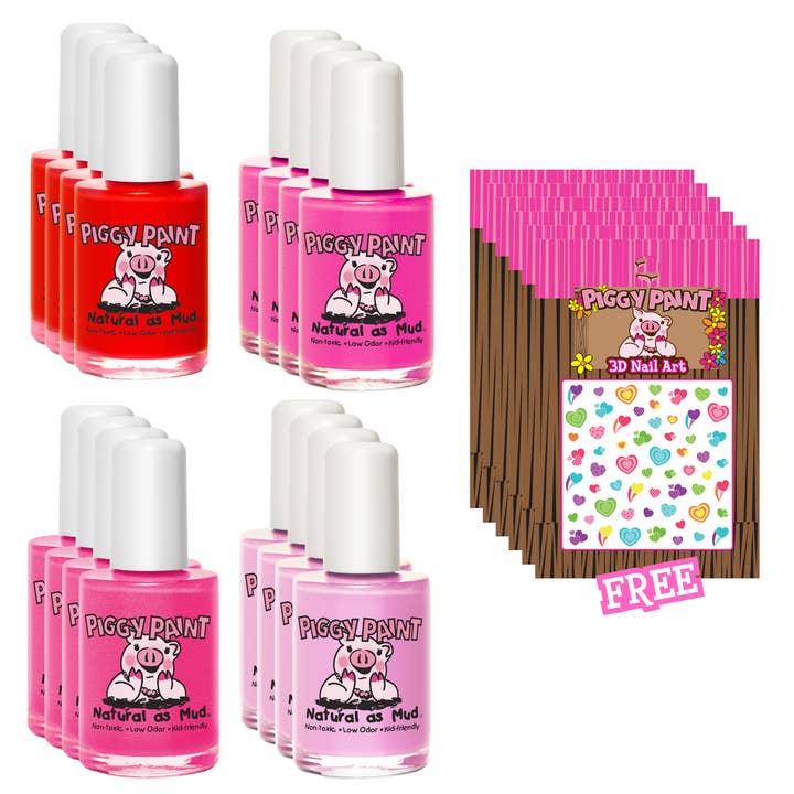 Cupid Nail Polish Collection for wholesale by Piggy Paint