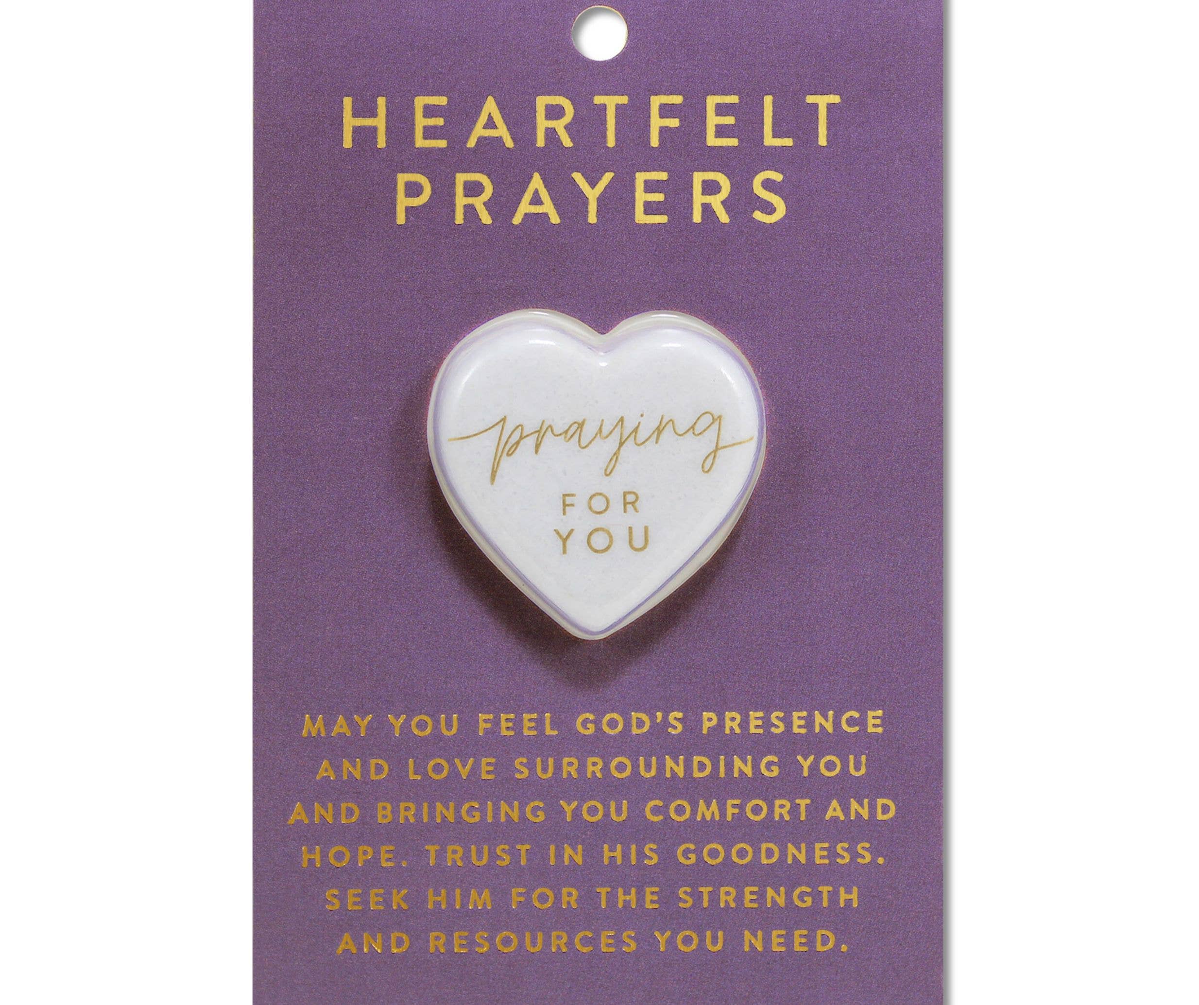 Dicksons - Wholesale Decorative Tabletop Object - LCP Heart Stone Card Heartfelt Prayers0