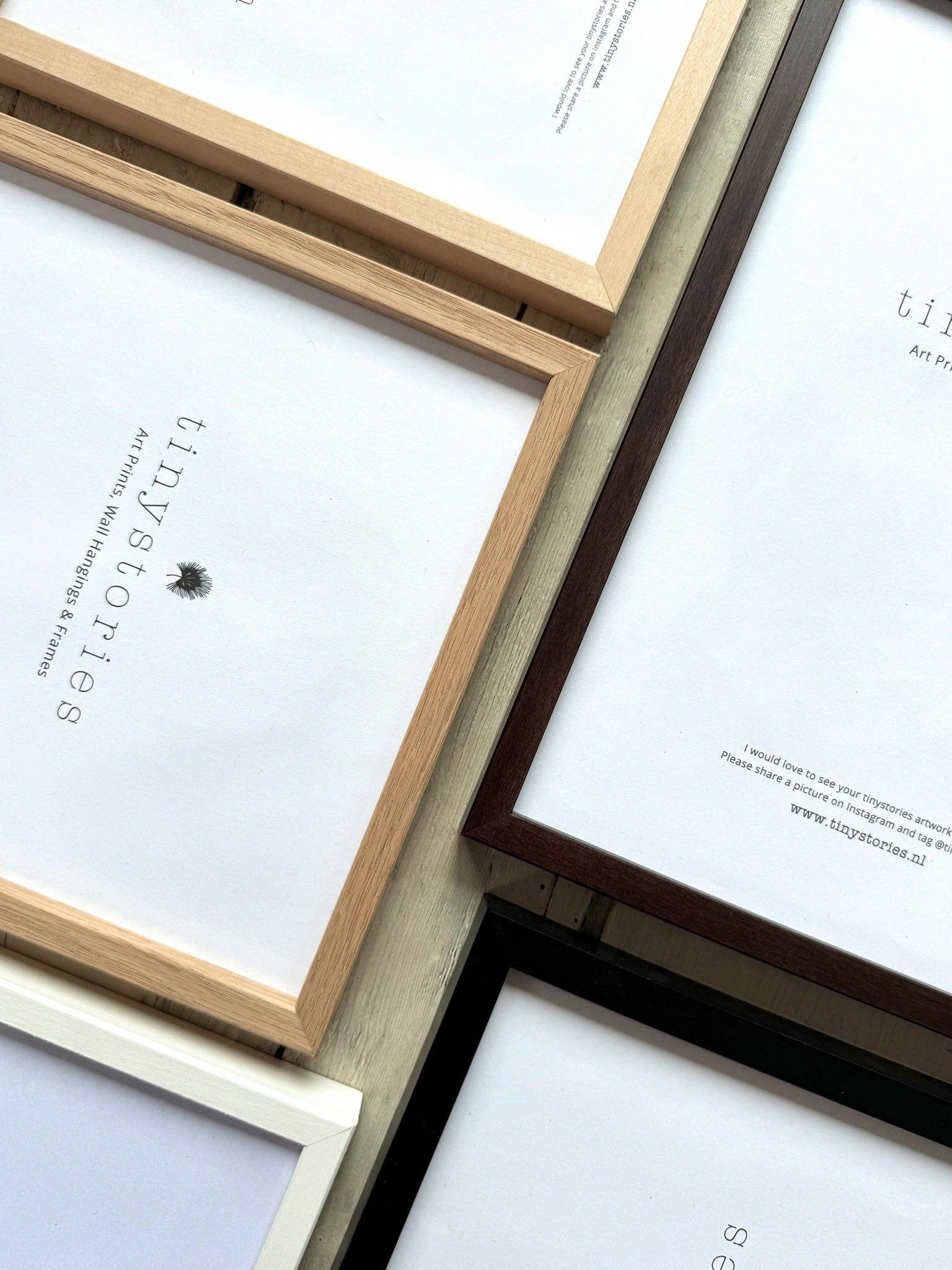 tinystories – Engroshandel Billedramme – Ramme af egetræ1