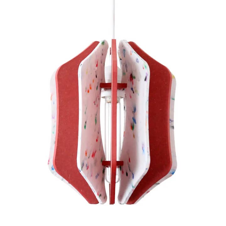 Suspension Alpha Zulu Carré Plastique recyclé pour la vente par RIF Luminaires