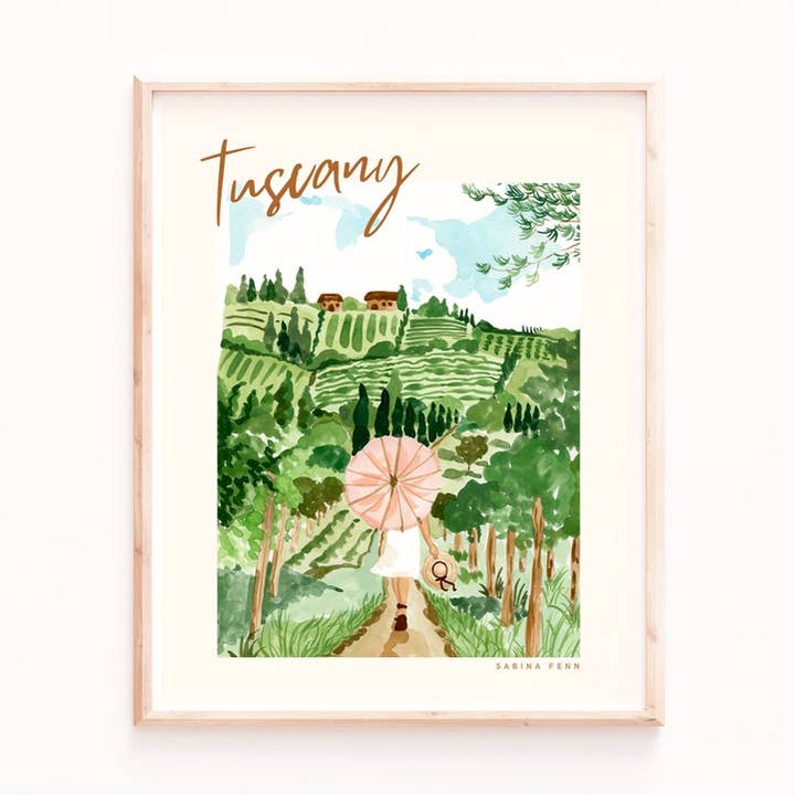 Stampa artistica toscana per la vendita all'ingrosso da parte di Sabina Fenn