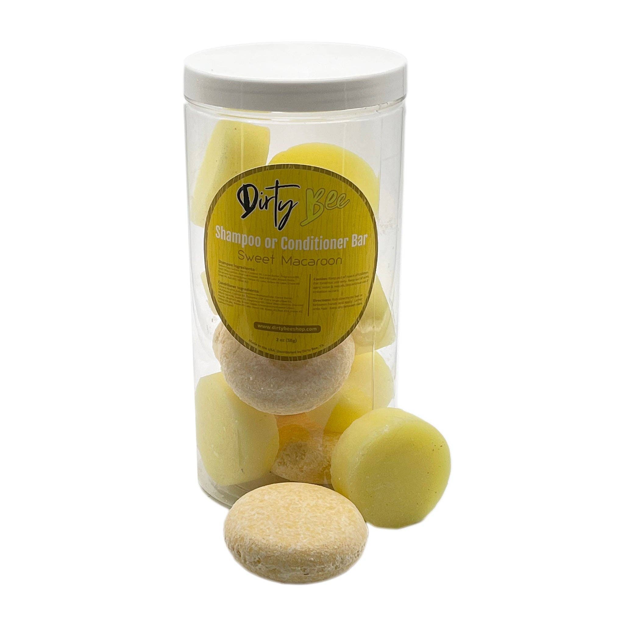 Dirty Bee - Wholesale Shampoo Puck/Solid Shampoo - Shampoo & Conditioner Bar Hair Kit18