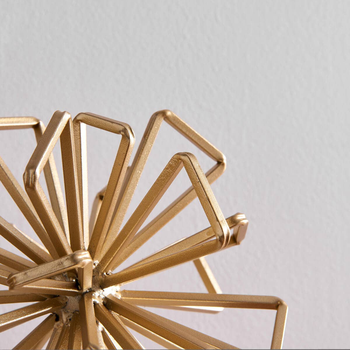 Danya B - Wholesale Sculpture - Geometric Gold Starburst Sculpture - Set of 21