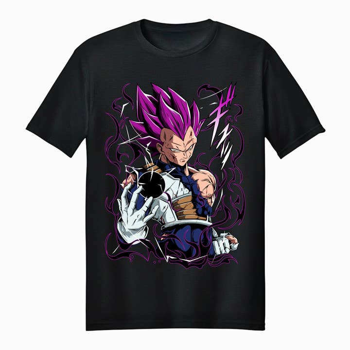 Maglietta unisex per adulti Dragon Ball Super Vegeta Ultra Ego per la vendita all'ingrosso da parte di Fundom