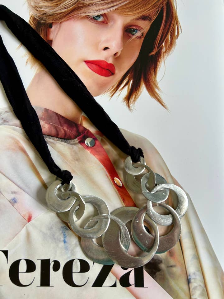 COLAR DE PRATA LYCRA por atacado de BABY JOYS