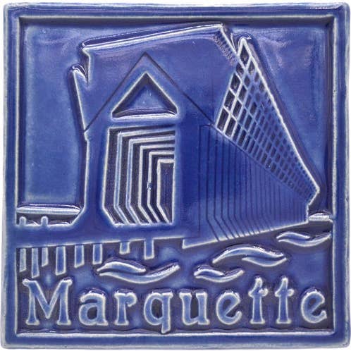 6x6 Marquette por atacado de Little Traverse Tileworks