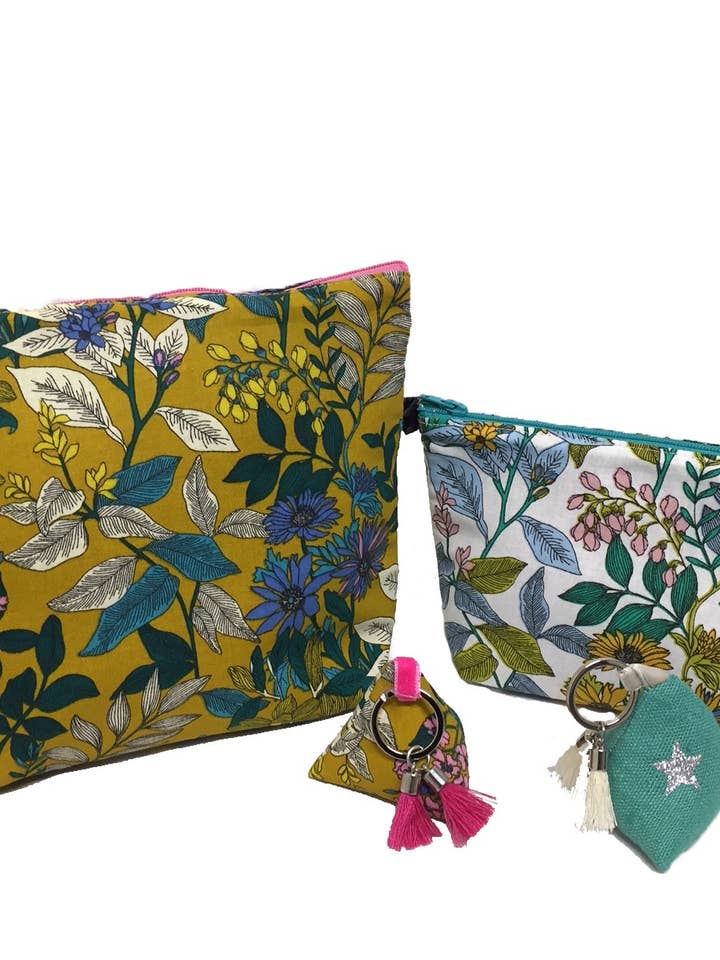 TGM kit and GM kit wisteria coated cotton for wholesale by Atelier De La Varangue