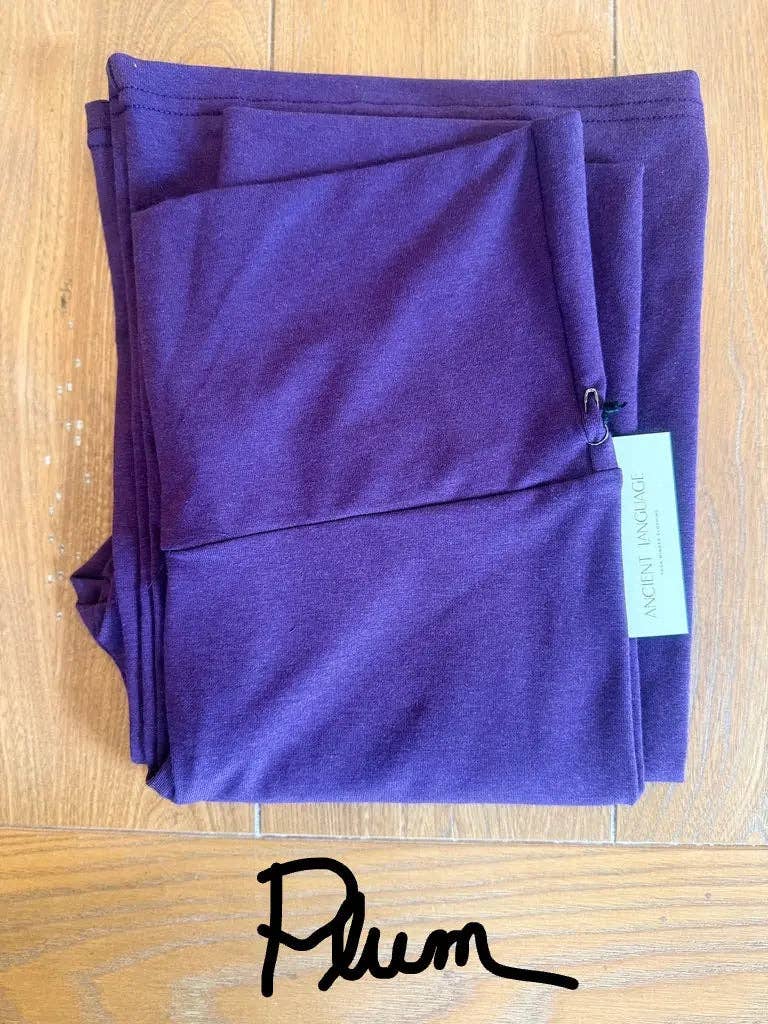 Ancient Language 97 - Wholesale Athletic Pants - Women's - Bamboo Organic Cotton Women's Classic Yoga Pant11