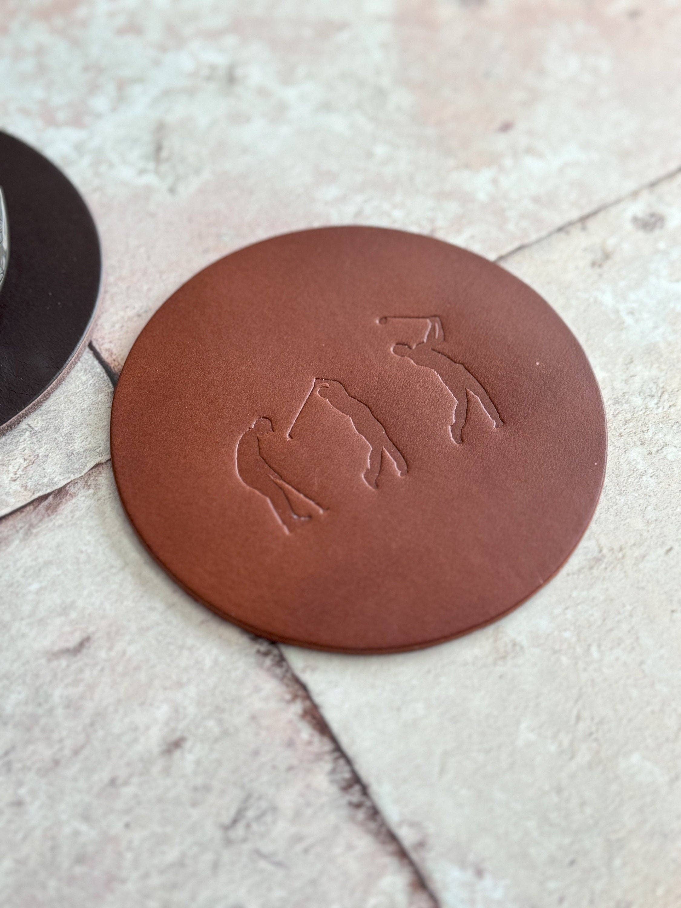 Parkin & Lewis - Wholesale Coasters - Leather Golf Coaster6