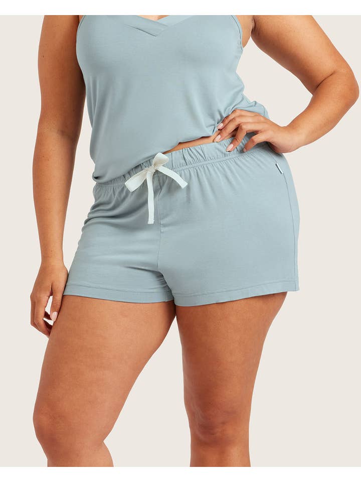 Goodnight Sleep Shorts - Mineral Blue for wholesale on Faire6