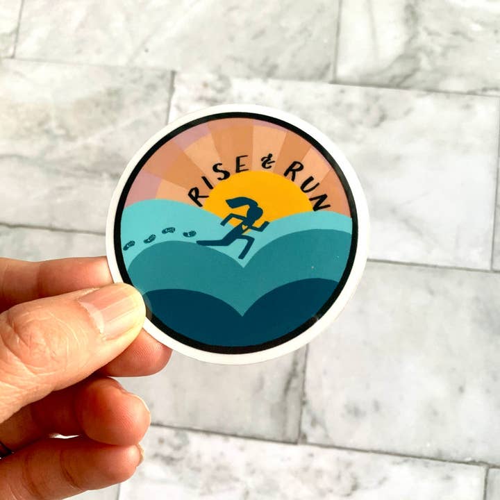Adesivo Rise & Run per la vendita all'ingrosso da parte di Pen and Paces