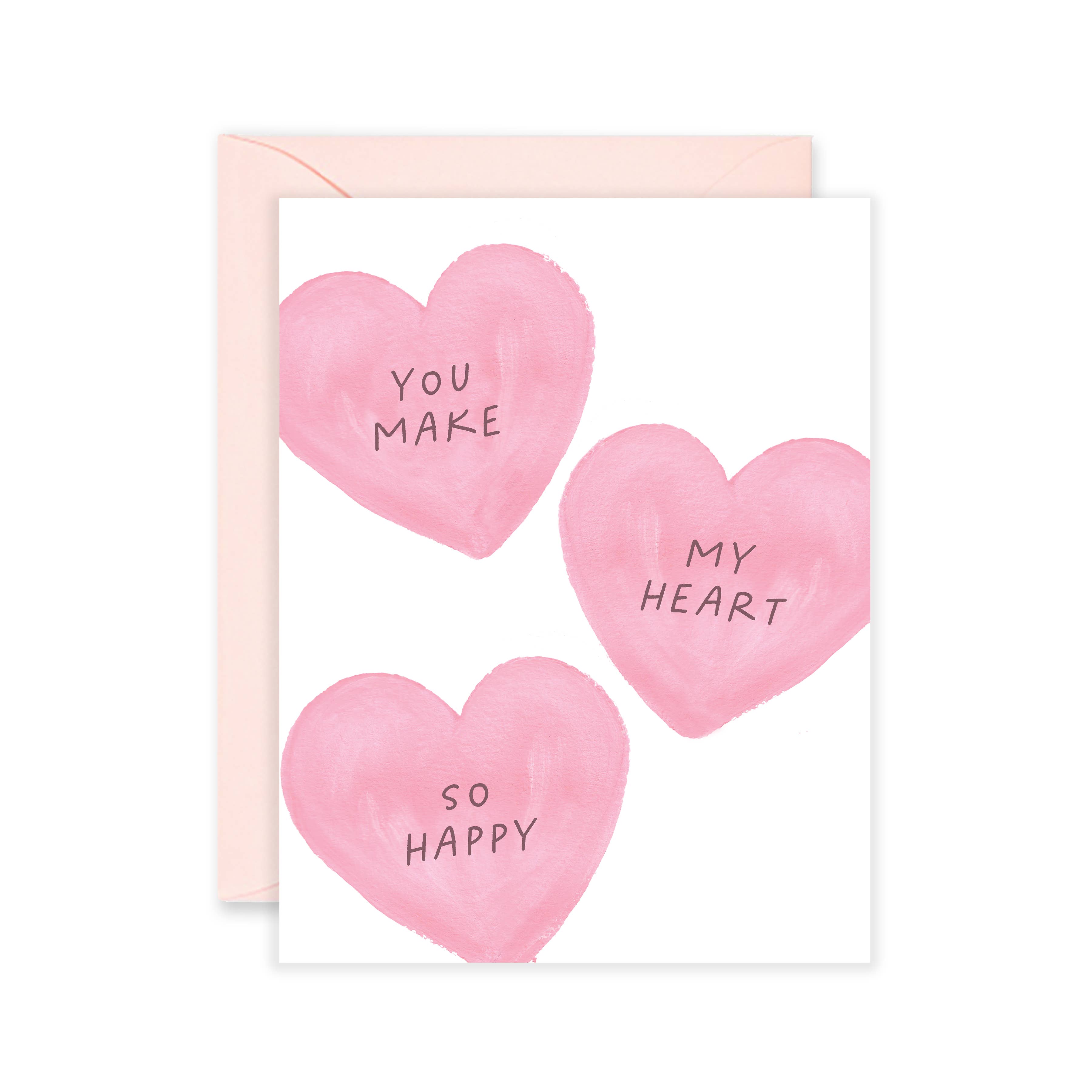 Isabella MG – wholesale Valentine's Day card – Happy Heart - Valentine's Day Card + Friendship Card