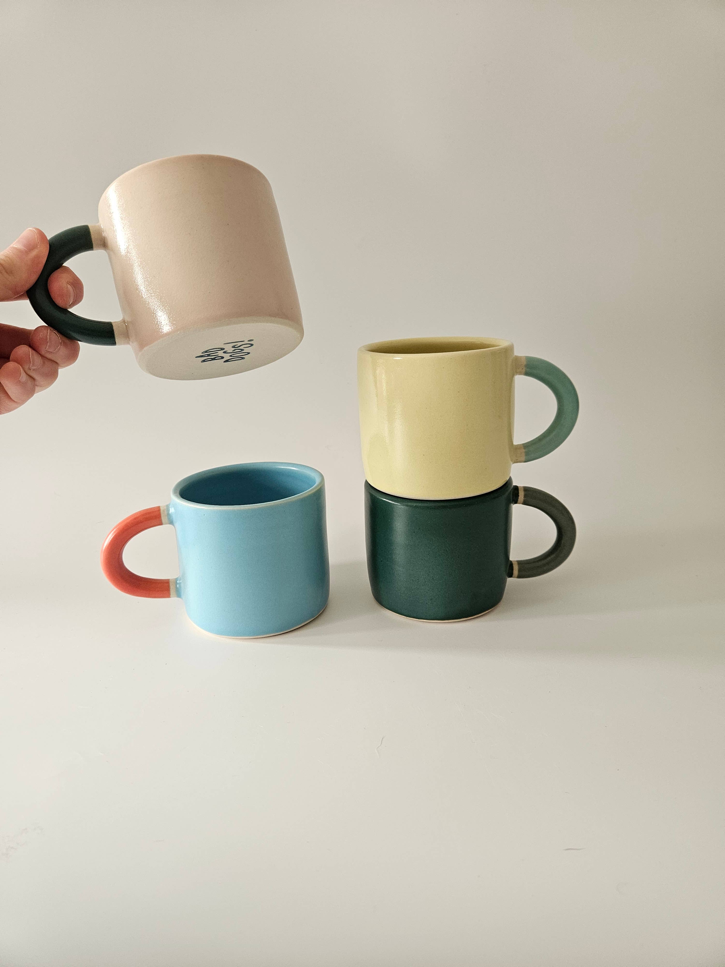 Bad Dogs Studio - Wholesale Coffee Mug - Classic Mug (Two-Toned) • Handmade Colorful Ceramic7