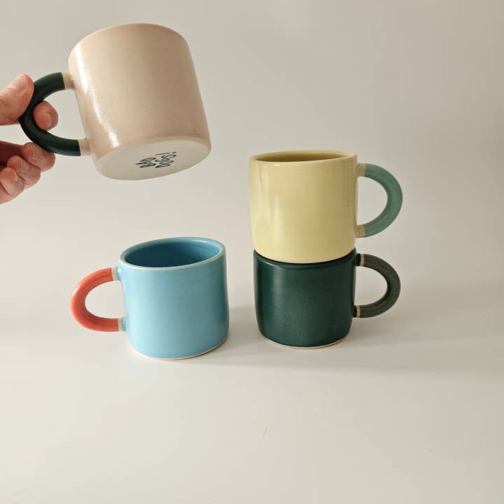 Bad Dogs Studio - Wholesale Coffee Mug - Classic Mug (Two-Toned) • Handmade Colorful Ceramic7