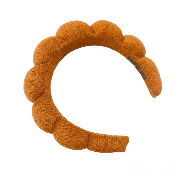 Queens Designs - Wholesale Spa Headband - Terry Cloth Bubble Headbands1